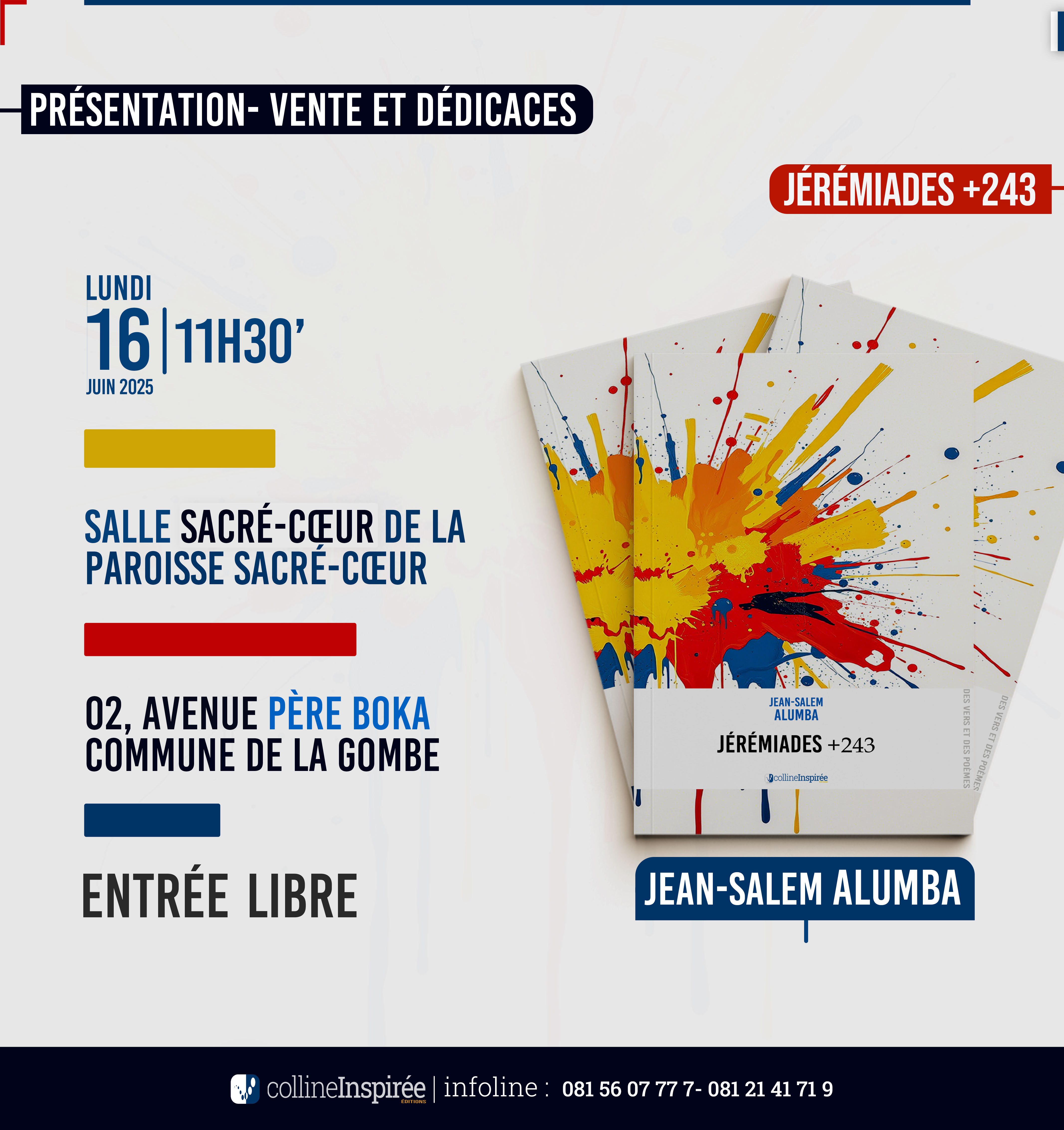 Bapteme livre Jeremiades